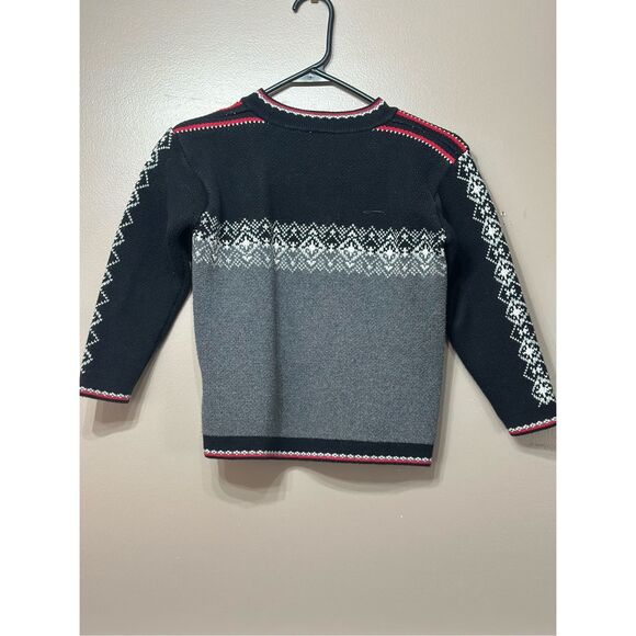 Hanna Andersson Fair Isle Holiday Nordic Sweater Little Boy's Size 6/7 - Picture 11 of 11